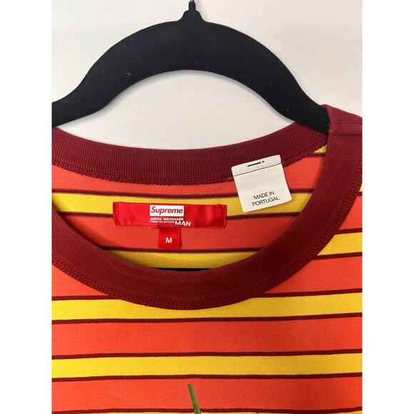 Supreme x Junya Watanabe Comme Des Garçon MAN T-Shirt. Gently Used. Medium - Picture 4 of 5